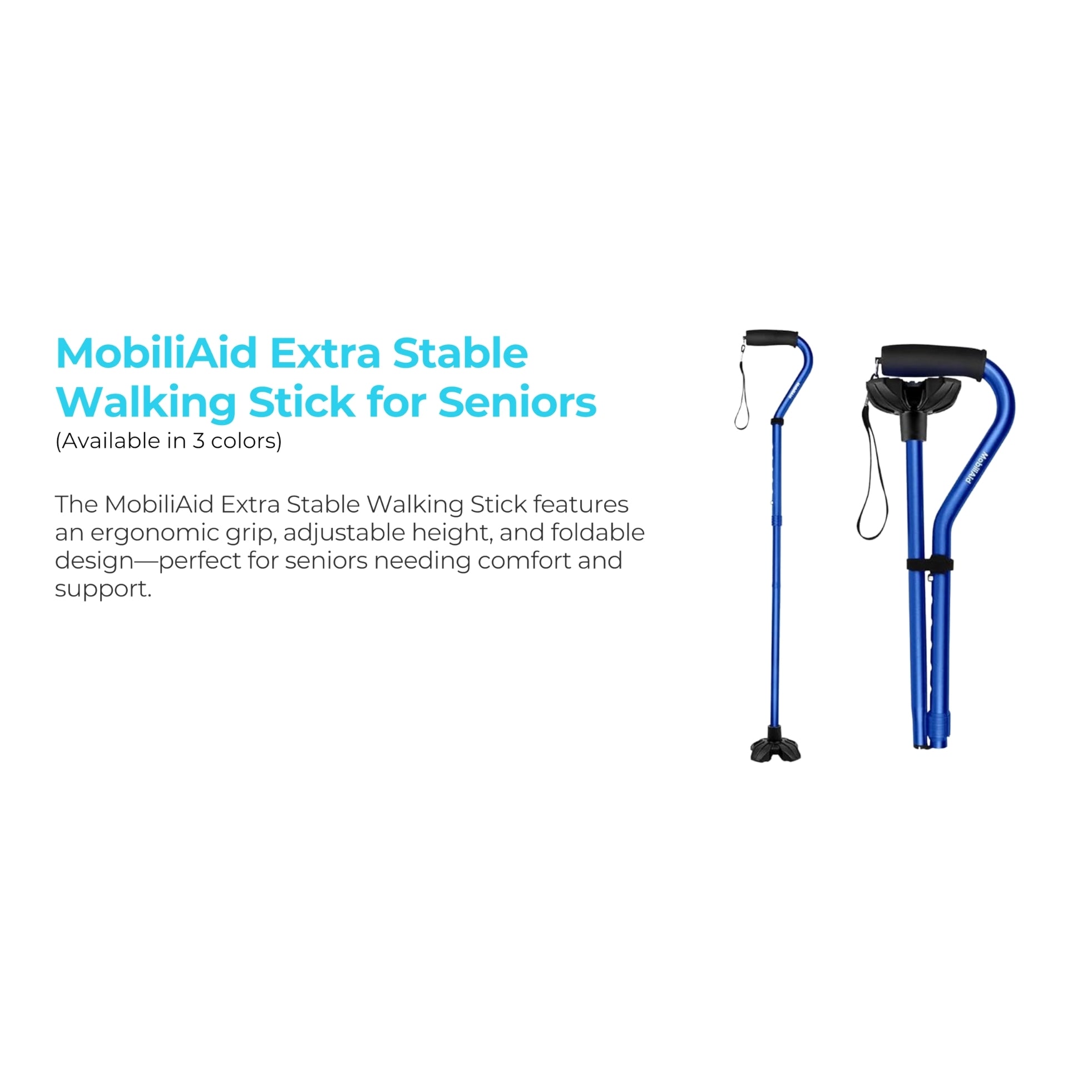 Offset Walking Sticks – MobiliAid