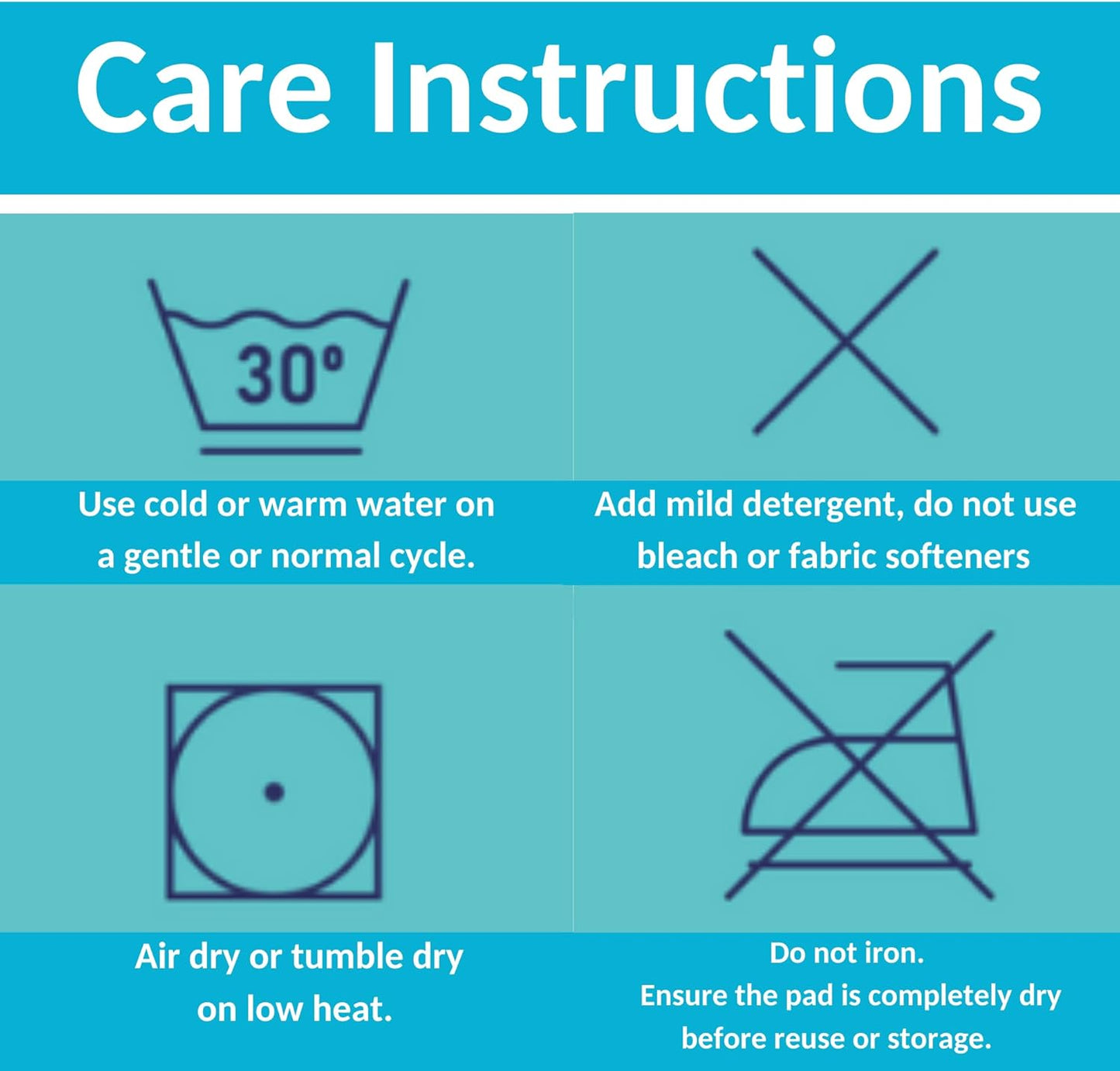 Waterproof Bed Pads – Soft, Absorbent, Washable & Reusable