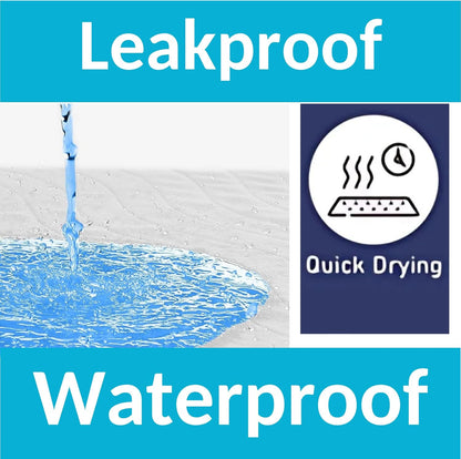 Waterproof Bed Pads – Soft, Absorbent, Washable & Reusable