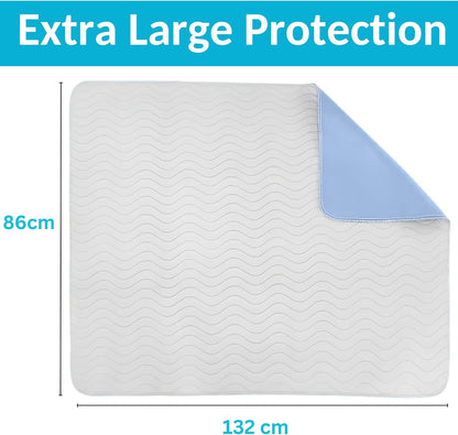 Waterproof Bed Pads – Soft, Absorbent, Washable & Reusable