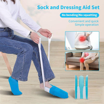 Sock-Aid and Dressing Aid Kit - Easy Dressing Assistance